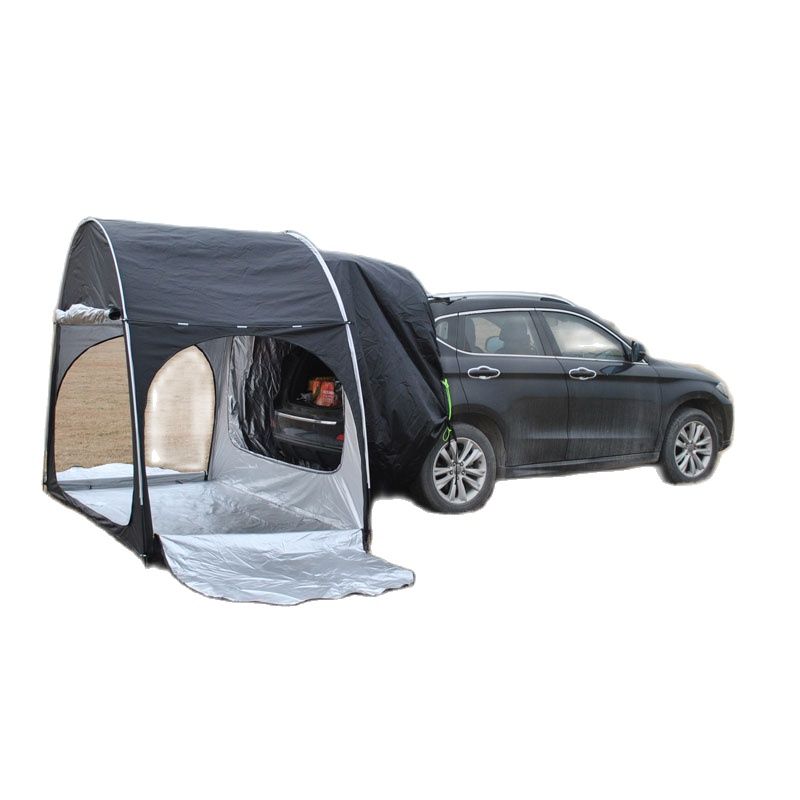 Cheap Goat Tents SUV Car Rear Extension Tent Bicycle Storage Outdoor Camping Awning Multipurpose Large Space Oxford Silver Coated Waterproof Tour   